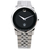  Shop Authentic Movado Museum Classic Black Dial Silver Steel Strap Watch for Men - 0607199 - Luxxuri