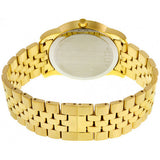  Shop Authentic Movado Museum Black Dial Gold Steel Strap Watch For Men - 606997 - Luxxuri