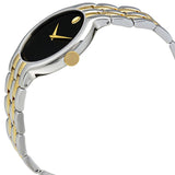  Shop Authentic Movado Veturi Quartz Black Dial Two Tone Steel Strap Watch for Men - 0606932 - Luxxuri