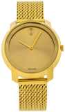  Shop Authentic Movado Bold Gold Dial Gold Mesh Bracelet Watch for Women - 3600242 - Luxxuri