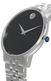  Shop Authentic Movado Museum Classic Black Dial Silver Steel Strap Watch for Men - 0607199 - Luxxuri