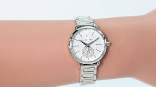  Shop Authentic Michael Kors Portia Quartz Silver Dial Silver Steel Strap Watch For Women - MK3837 - Luxxuri