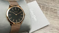  Shop Authentic Calvin Klein Minimal Black Dial Rose Gold Mesh Bracelet Watch for Men - K3M2162Y - Luxxuri
