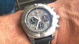  Shop Authentic Breitling Avenger B01 Chronograph 45 Anthracite Dial Black Nylon Strap Watch for Men - AB01821A1B1X1 - Luxxuri