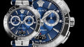  Shop Authentic Versace Aion Chronograph Blue Dial Blue Leather Strap Watch for Men - VE1D01220 - Luxxuri