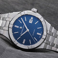  Shop Authentic Maurice Lacroix Aikon Automatic Blue Dial Silver Steel Strap Watch For Men - AI6008-SS002-430-1 - Luxxuri