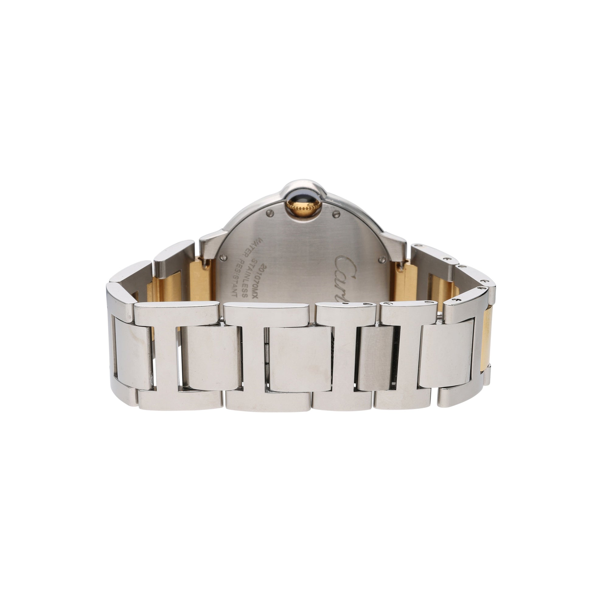  Shop Authentic Cartier Ballon Bleu Silver Dial Two Tone Steel Strap Watch for Unisex Watch - W69008Z3 - Luxxuri