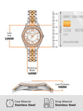  Shop Authentic Michael Kors Harlowe Three-Hand Mother of Pearl White Dial Tri Tone Steel Strap Watch for Women - MK4846 - Luxxuri