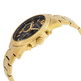  Shop Authentic Guess Atlas Chronograph Black Dial Gold Steel Strap Watch for Men - W0668G8 - Luxxuri