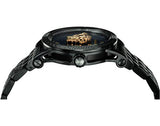  Shop Authentic Versace Palazzo Empire Quartz Black Dial Black Steel Strap Watch For Men - VEDB00518 - Luxxuri