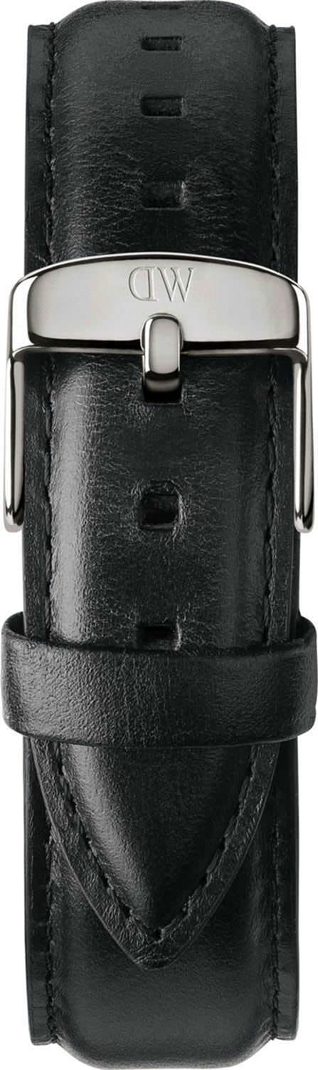  Shop Authentic Daniel Wellington Classic Sheffield White Dial Black Leather Strap Watch For Men - DW00100020 - Luxxuri