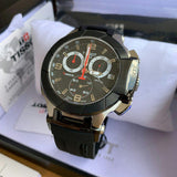  Shop Authentic Tissot T Race Chronograph Black Dial Black Rubber Strap Watch for Men - T048.417.27.057.00 - Luxxuri