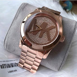  Shop Authentic Michael Kors Runway Rose Gold Dial Rose Gold Steel Strap Watch for Women - MK5661 - Luxxuri