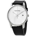  Shop Authentic Calvin Klein City Silver Dial Black Steel Strap Watch for Men - K2G2G1CX - Luxxuri