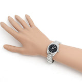  Shop Authentic Omega Seamaster Aqua Terra Quartz Diamond Black Dial Silver Steel Strap Watch for Women - 220.10.28.60.51.001 - Luxxuri
