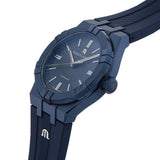  Shop Authentic Maurice Lacroix Automatic PVD Limited Edition Blue Dial Blue Silicon Strap Watch For Men - AI6007-PVC00-430-4 - Luxxuri
