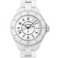  Shop Authentic Chanel J12 Quartz White Dial White Steel Strap Watch for Women - J12 H5698 - Luxxuri