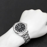  Shop Authentic Tag Heuer Aquaracer Quartz Black Dial Silver Steel Strap Watch for Men - WAY1110.BA0928 - Luxxuri