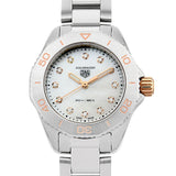  Shop Authentic Tag Heuer Aquaracer Professional 200 Quartz Diamonds White Dial Silver Steel Strap Watch for Women - WBP1450.BA0622 - Luxxuri
