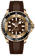  Shop Authentic Breitling Superocean Automatic 44 Brown Dial Brown Rubber Strap Watch for Men - N17376201Q1S1 - Luxxuri