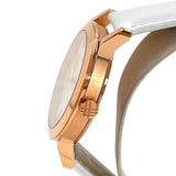  Shop Authentic Burberry The City White Dial White Leather Strap Watch for Women - BU9012 - Luxxuri