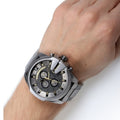  Shop Authentic Diesel Mega Chief Chronograph Grey Dial Grey Steel Strap Watch For Men - DZ4466 - Luxxuri