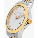  Shop Authentic Gucci G Timeless Silver Dial Two Tone Steel Strap Watch For Men - YA126409 - Luxxuri