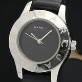 Shop Authentic Marc Jacobs Blade Black Dial Black Leather Strap Watch for Women - MBM1211 - Luxxuri