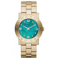  Shop Authentic Marc Jacobs Amy Green Dial Gold Steel Strap Watch for Women - MBM8624 - Luxxuri