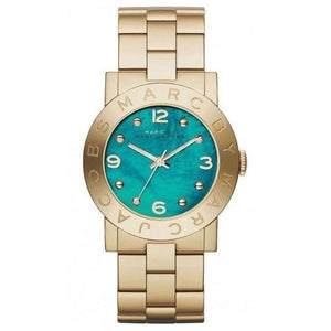  Shop Authentic Marc Jacobs Amy Green Dial Gold Steel Strap Watch for Women - MBM8624 - Luxxuri