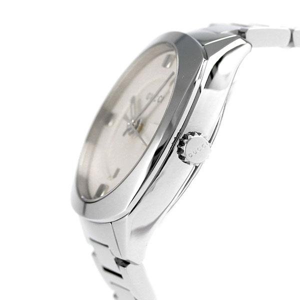  Shop Authentic Gucci GG2570 White Dial Silver Steel Strap Watch For Women - YA142502 - Luxxuri