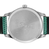  Shop Authentic Gucci G-Timeless Mother of Pearl Green Dial Green Leather Strap Watch For Women - YA1264042 - Luxxuri