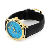  Shop Authentic Gucci G Timeless Turquoise Blue Dial Black Leather Strap Watch For Men - YA126462 - Luxxuri