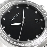  Shop Authentic Gucci G Timeless Black Mother of Pearl Diamonds 38mm Watch For Women - YA126509 - Luxxuri