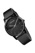  Shop Authentic Calvin Klein City Quartz Black Dial Black Leather Strap Watch for Men - K2G2G4C1 - Luxxuri