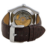  Shop Authentic Tissot T Classic T One Automatic Silver Dial Brown Leather Strap Watch For Men - T038.430.16.037.00 - Luxxuri