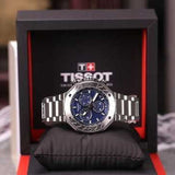  Shop Authentic Tissot T Race Chronograph Blue Dial Silver Steel Strap Watch For Men - T141.417.11.041.00 - Luxxuri