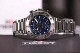  Shop Authentic Tissot T Race Chronograph Blue Dial Silver Steel Strap Watch For Men - T141.417.11.041.00 - Luxxuri