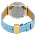  Shop Authentic Versace V-Twist Blue Dial Blue Leather Strap Watch for Women - VELS00319 - Luxxuri