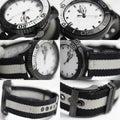  Shop Authentic Gucci G Timeless XL White Dial Two Tone NATO Strap Watch For Men - YA126243 - Luxxuri