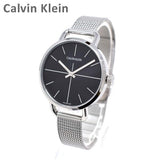  Shop Authentic Calvin Klein Even Black Dial Silver Mesh Bracelet Watch for Women - K7B23121 - Luxxuri