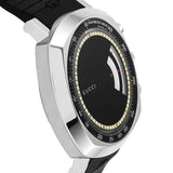  Shop Authentic Gucci Grip Chronograph Black Dial Black Rubber Strap Watch For Men - YA157301 - Luxxuri