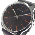  Shop Authentic Calvin Klein City Black Dial Black Leather Strap Watch for Men - K2G211C1 - Luxxuri