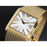  Shop Authentic Emporio Armani Mother of Pearl Dial Gold Mesh Bracelet Watch For Men - AR2016 - Luxxuri