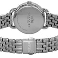 Coach Glitz Blue Dial Silver Steel Strap Watch for Women - 14502693