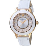  Shop Authentic Swarovski Octea Lux White Dial White Leather Strap Watch for Women - 5414416 - Luxxuri