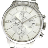 Shop Authentic Tissot Chemin des Tourelles Automatic Chronograph White Dial Silver Steel Strap Watch for Men - T099.427.11.038.00 - Luxxuri