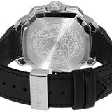  Shop Authentic Versace Dylos Analog Black Dial Black Leather Strap Watch for Men - VQC010015 - Luxxuri