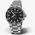  Shop Authentic Oris Aquis Date Black Dial Silver Steel Strap Watch for Men - 0173377304134-0782405PEB - Luxxuri