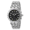  Shop Authentic Versace V-Race Sport Black Dial Silver Steel Strap Watch for Men - VAH010016 - Luxxuri